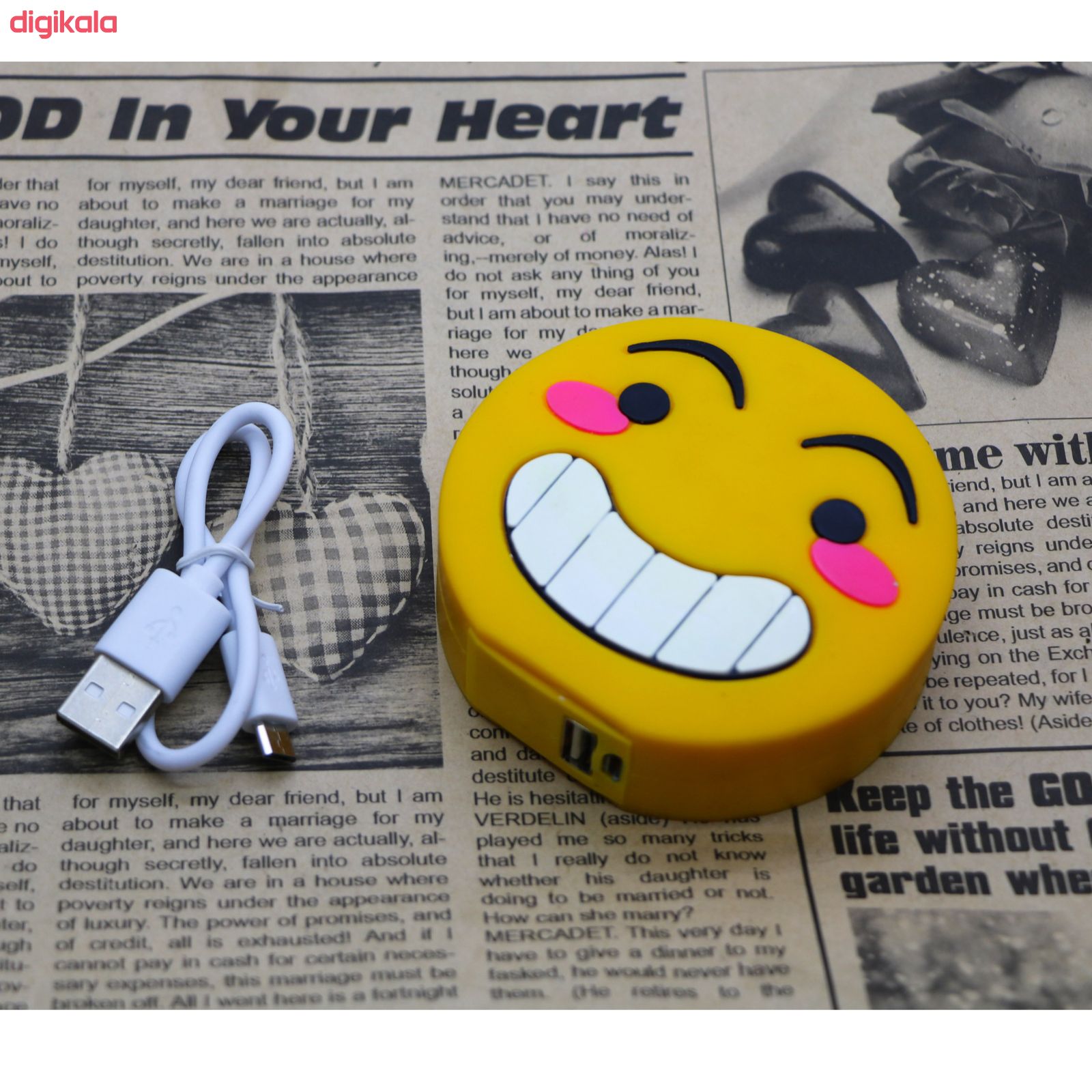 شارژر همراه طرح Laughing مدل EMJ-001 ظرفیت 2600 میلی آمپر ساعت main 1 1