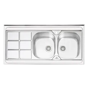 سینک پرنیان استیل مدل PS1124 روکار