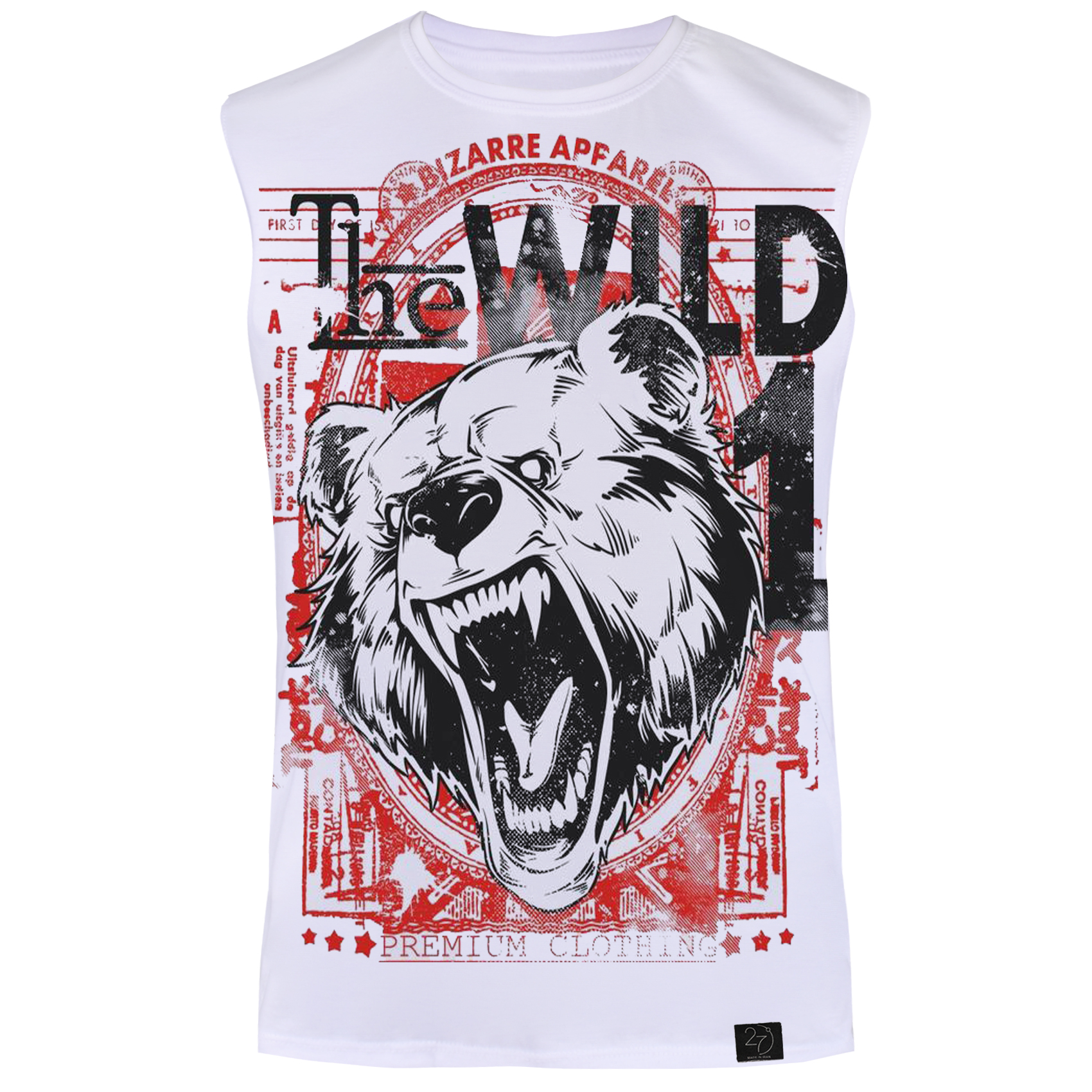 تاپ مردانه 27 طرح wild کد MP106