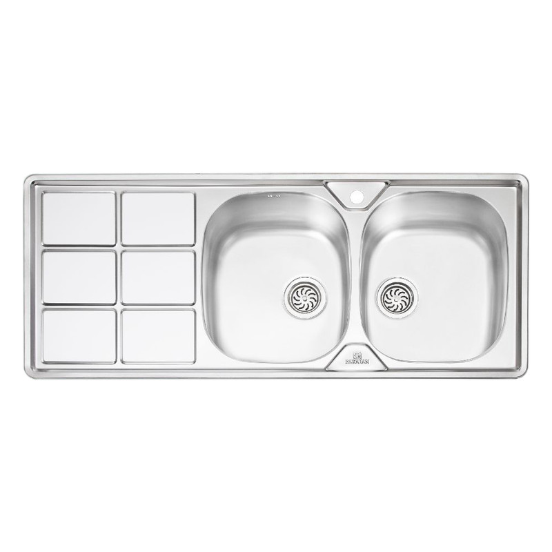 سینک پرنیان استیل مدل PS1224 توکار