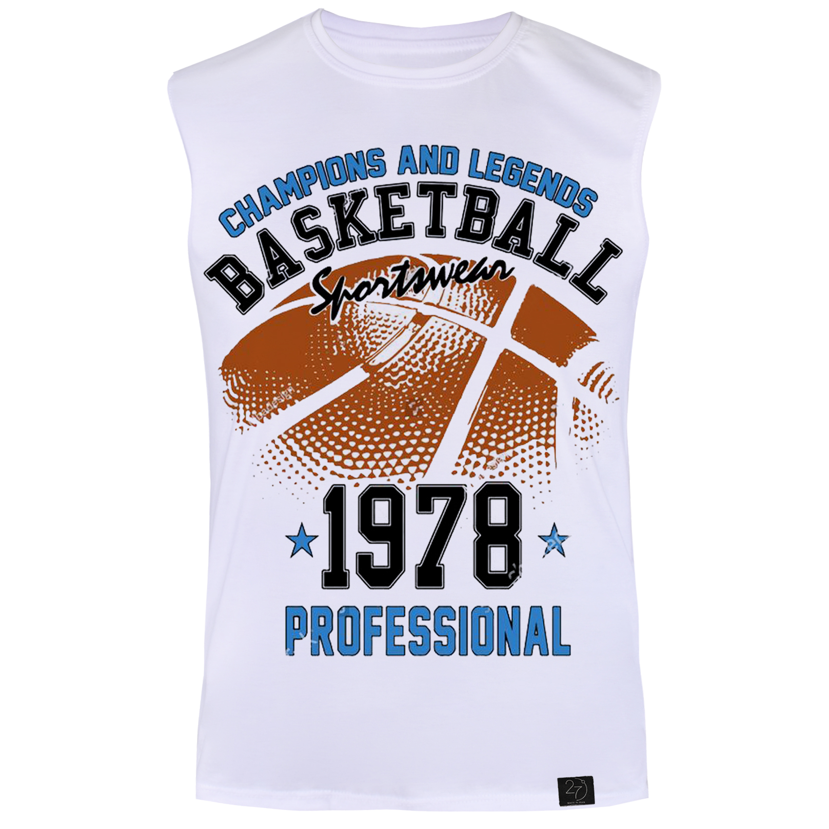 تاپ مردانه 27 طرح basketball کد MP108