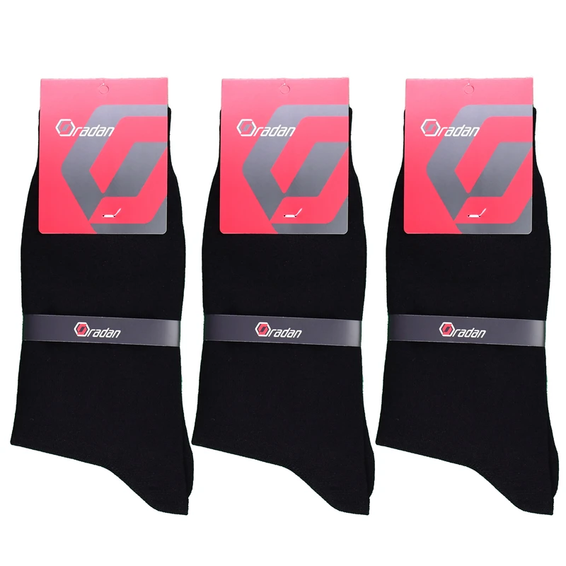 جوراب مردانه رادان کد 01-1000 مجموعه 3 عددی