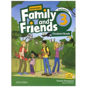 کتاب American Family And Friends 3 اثر Naomi Simmons انتشارات Oxford