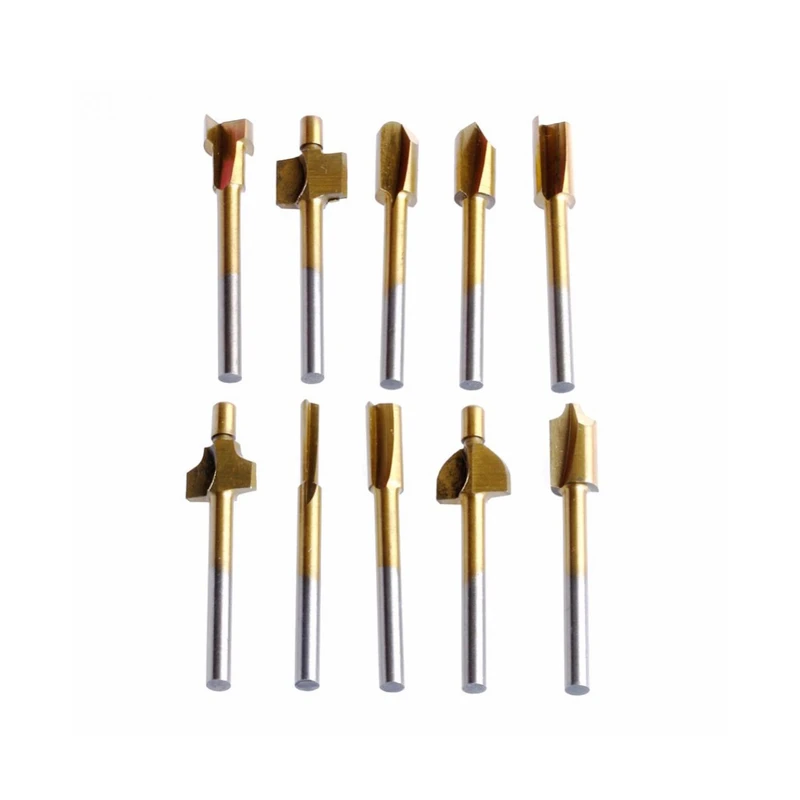 مجموعه 10 عددی تیغ اور فرز کد205