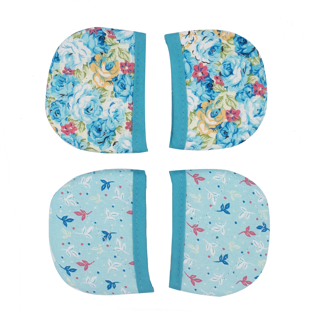 دستگیره آشپزخانه طرح گل کد mk430 مجموعه 4 عددی