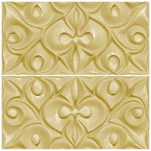 دیوارپوش تندیس و پیکره شهریار مدل آمای کد W1020-07 بسته 2 عددی