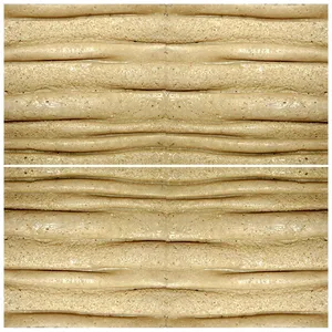 دیوارپوش تندیس و پیکره شهریار مدل آمای کد W1020-09 بسته 2 عددی