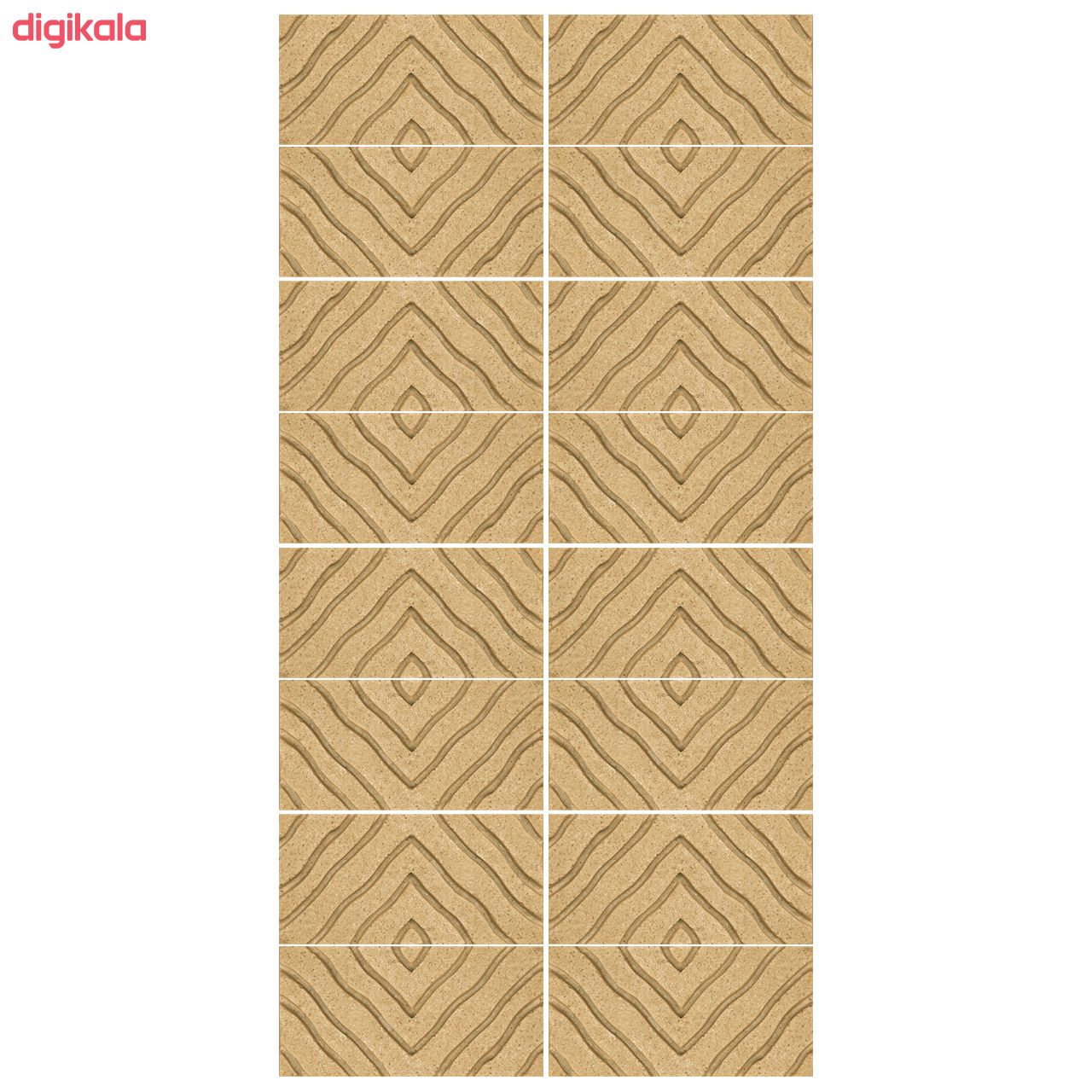 دیوارپوش تندیس و پیکره شهریار مدل آمای کد W1020-01 بسته 16 عددی main 1 1