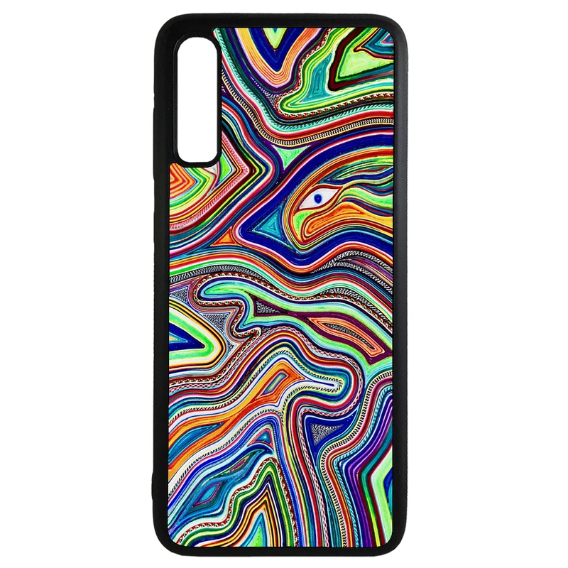 کاور طرح رنگارنگ کد 11050646 مناسب برای گوشی موبایل سامسونگ galaxy a30s