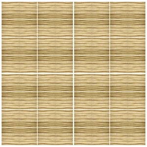 دیوارپوش تندیس و پیکره شهریار مدل آمای کد W1020-09 بسته 32 عددی