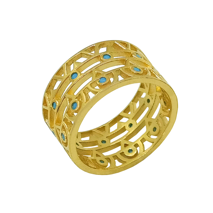 انگشتر نقره زنانه کد R225