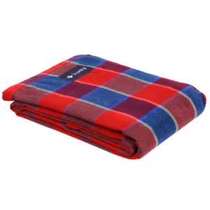 پتو مسافرتی رزین تاژ مدل چهارخانه سایز 200×150 سانتی متر