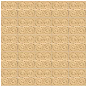 دیوارپوش تندیس و پیکره شهریار مدل آمای کد W1020-03 بسته 50 عددی