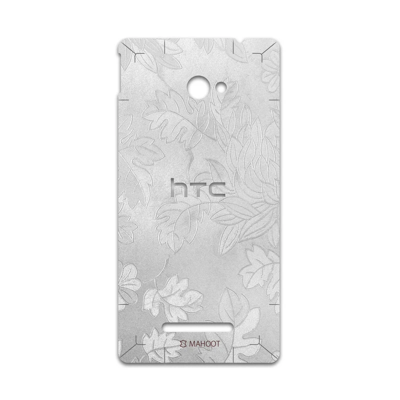 برچسب پوششی ماهوت مدل Silver-Wildflower مناسب برای گوشی موبایل اچ تی سی 8X