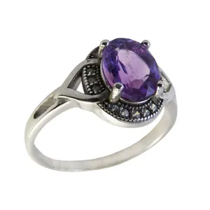 انگشتر نقره زنانه کد 2308