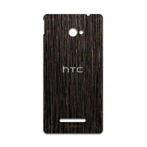 MAHOOT Dark-Gold-Stripes-Wood Cover Sticker for HTC 8X