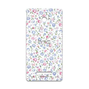 MAHOOT Painted-Flowers Cover Sticker for HTC 8X