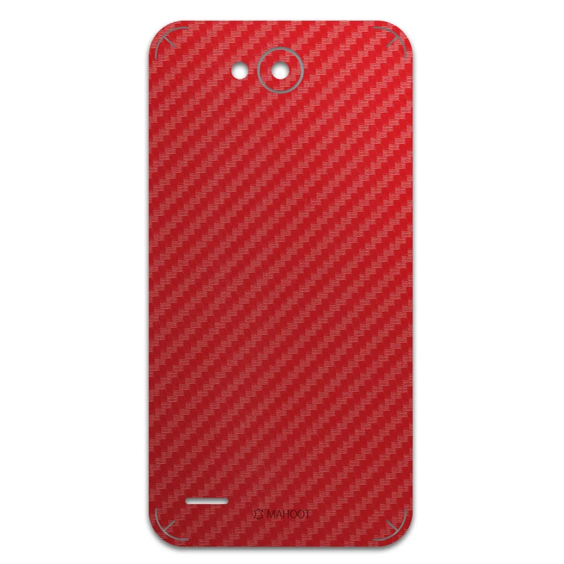 برچسب پوششی ماهوت مدل Red-Fiber مناسب برای گوشی موبایل ال جی X Power 2