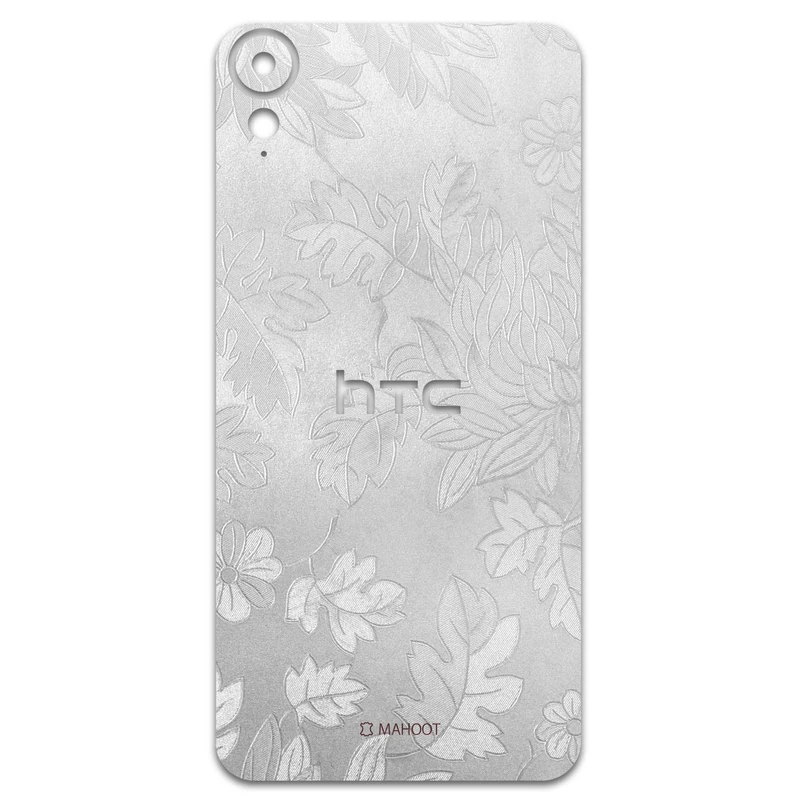 برچسب پوششی ماهوت مدل Silver-Wildflower مناسب برای گوشی موبایل اچ تی سی Desire 10 Lifestyle