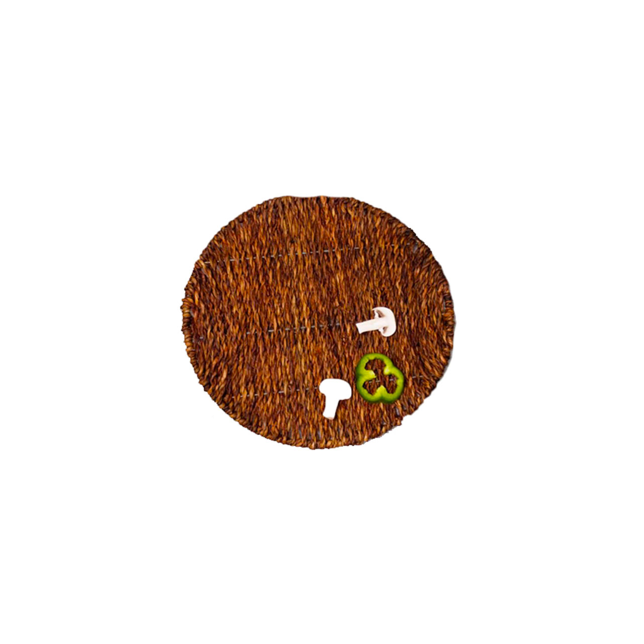 زیرقابلمه ای حصیربافی کد TG00244