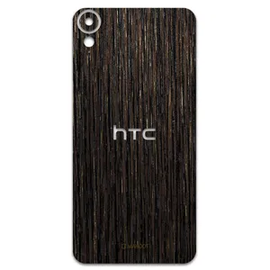 MAHOOT Dark-Gold-Stripes-Wood Cover Sticker for HTC Desire 10 Lifestyle