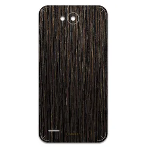 MAHOOT Dark-Gold-Stripes-Wood Cover Sticker for LG X Power 2