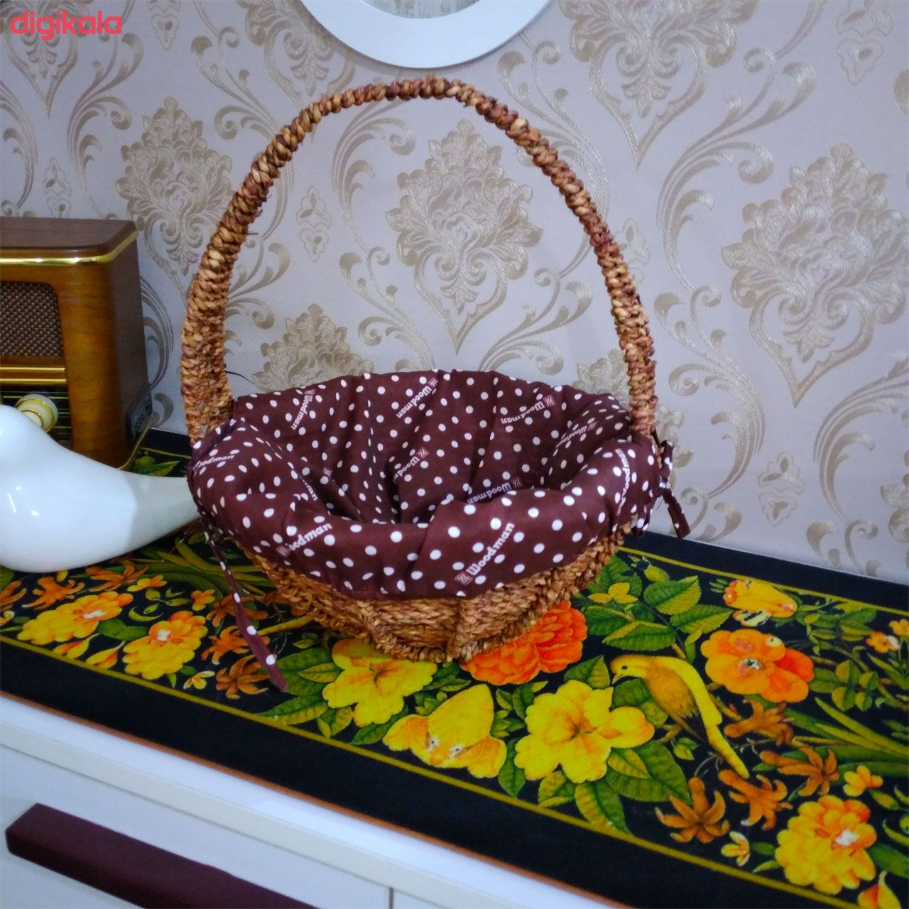 سبد حصیربافی وودمن کد TG0229 main 1 1