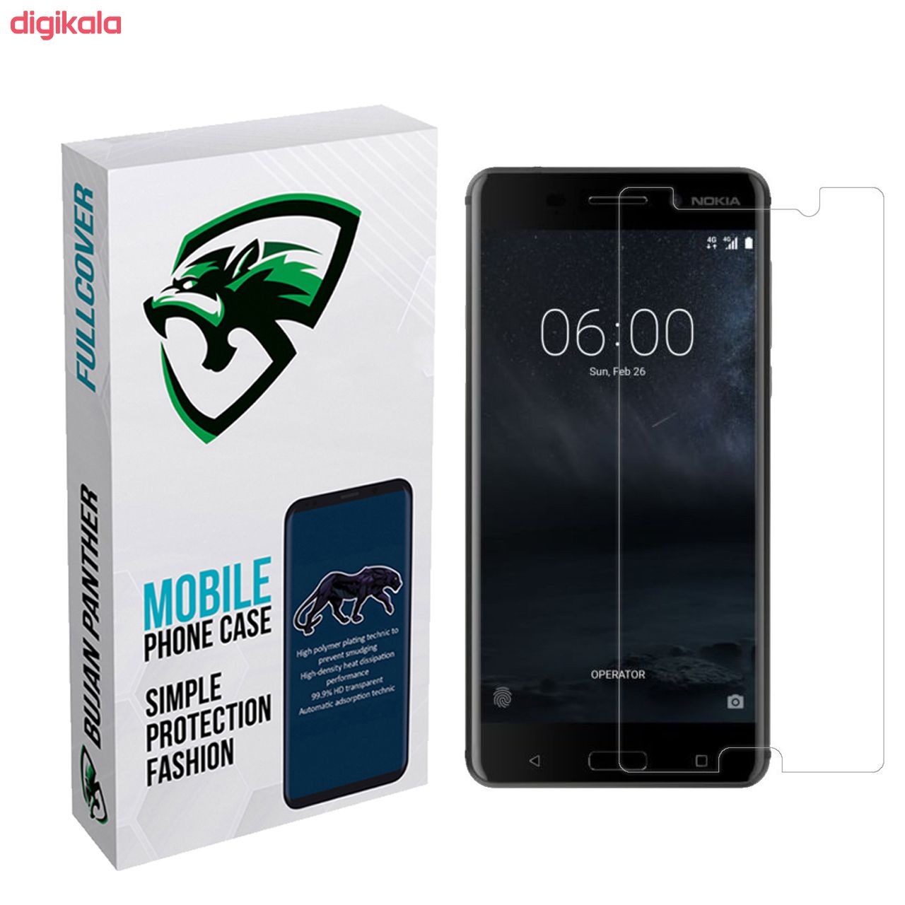 محافظ صفحه نمایش مدل bjnm مناسب برای گوشی موبایل نوکیا 6 main 1 1