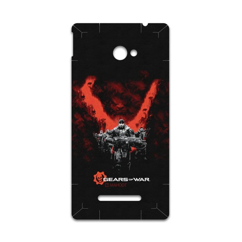 برچسب پوششی ماهوت مدل GEARS-OF-WAR-Game مناسب برای گوشی موبایل اچ تی سی 8X