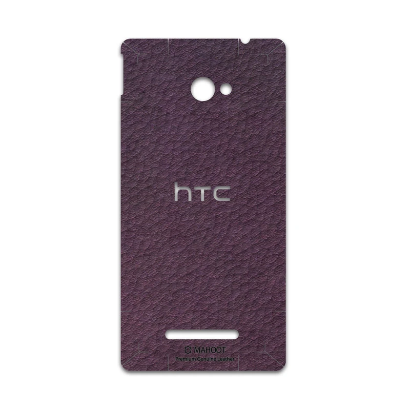 برچسب پوششی ماهوت مدل Purple-Leather مناسب برای گوشی موبایل اچ تی سی 8X