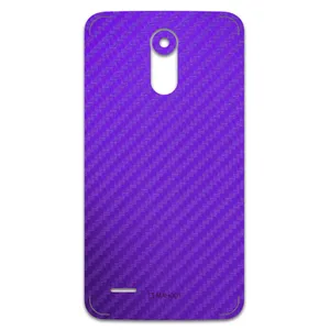 MAHOOT Purple-Fiber Cover Sticker for LG Stylus 3