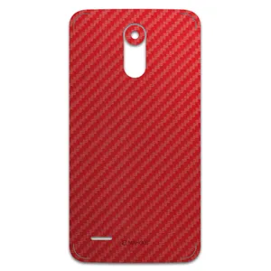 MAHOOT Red-Fiber Cover Sticker for LG Stylus 3