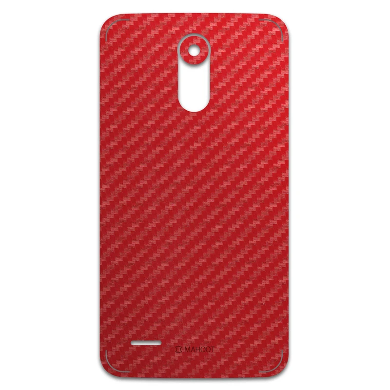 برچسب پوششی ماهوت مدل Red-Fiber مناسب برای گوشی موبایل ال جی Stylus 3