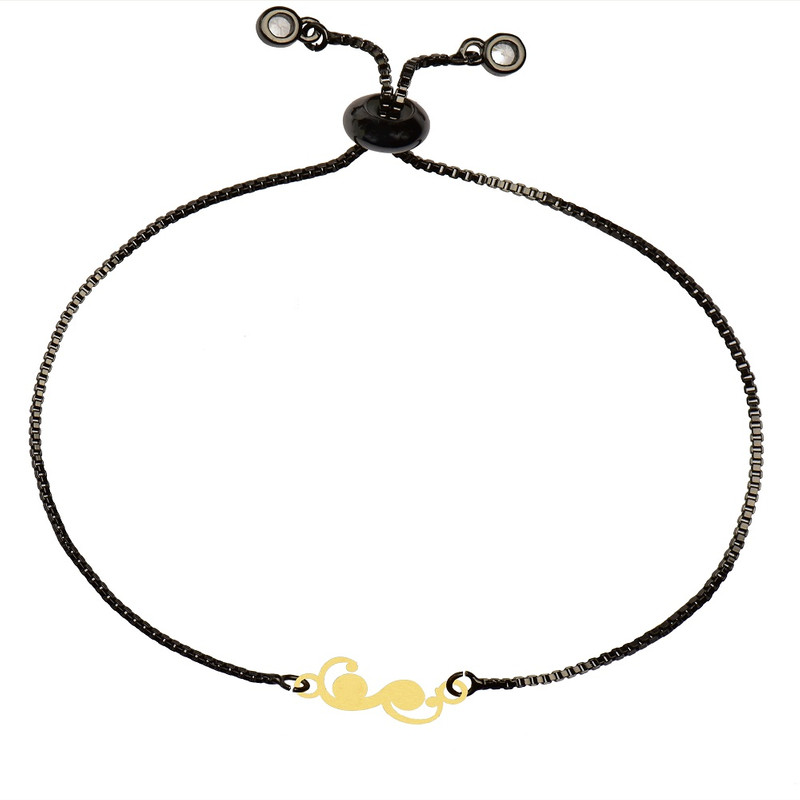 دستبند طلا 18 عیار زنانه الن نار مدل پيچک ELN100187