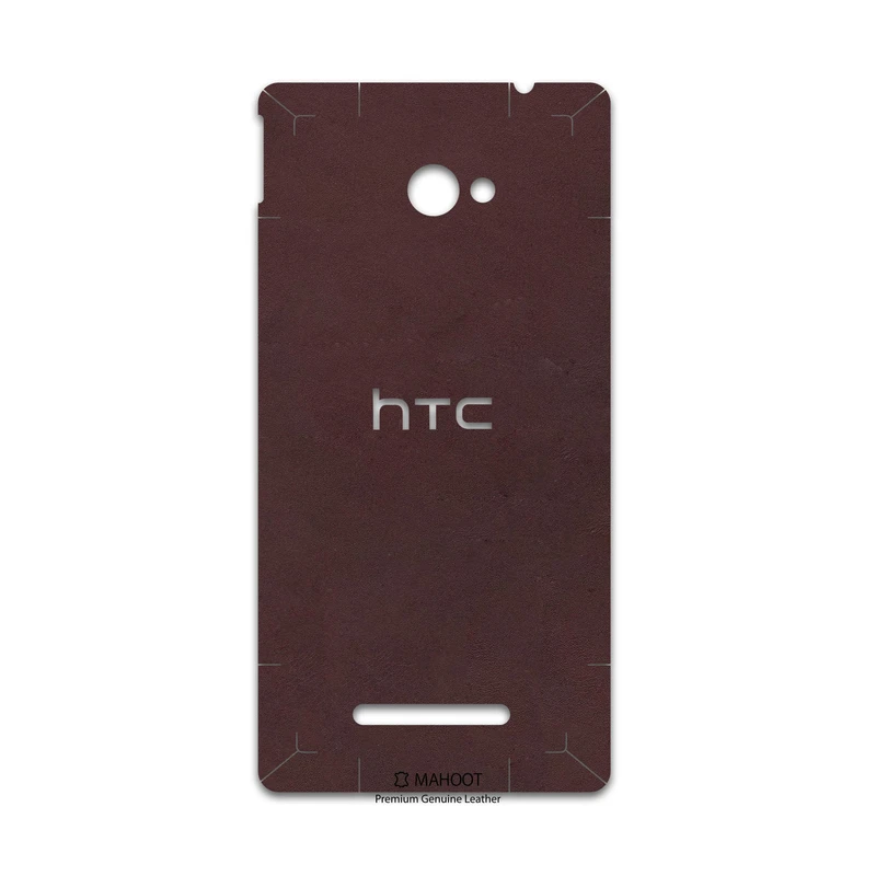 برچسب پوششی ماهوت مدل Matte-Dark-Brown-Leather مناسب برای گوشی موبایل ال جی X Power 2