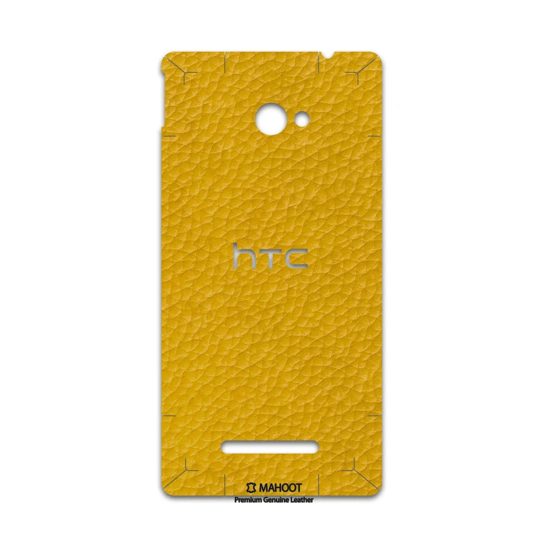 برچسب پوششی ماهوت مدل Mustard-Leather مناسب برای گوشی موبایل ال جی X Power 2