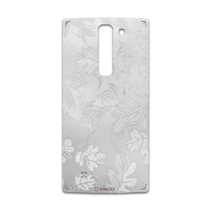 MAHOOT Silver-Wildflower Cover Sticker for LG Magna