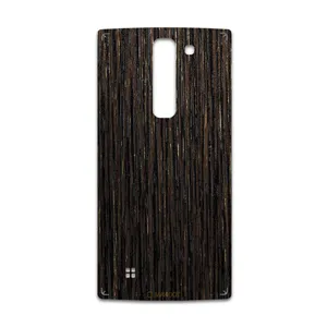 MAHOOT Dark-Gold-Stripes-Wood Cover Sticker for LG Magna