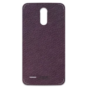 MAHOOT Purple-Leather Cover Sticker for LG Stylus 3