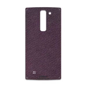 MAHOOT Purple-Leather Cover Sticker for LG Magna