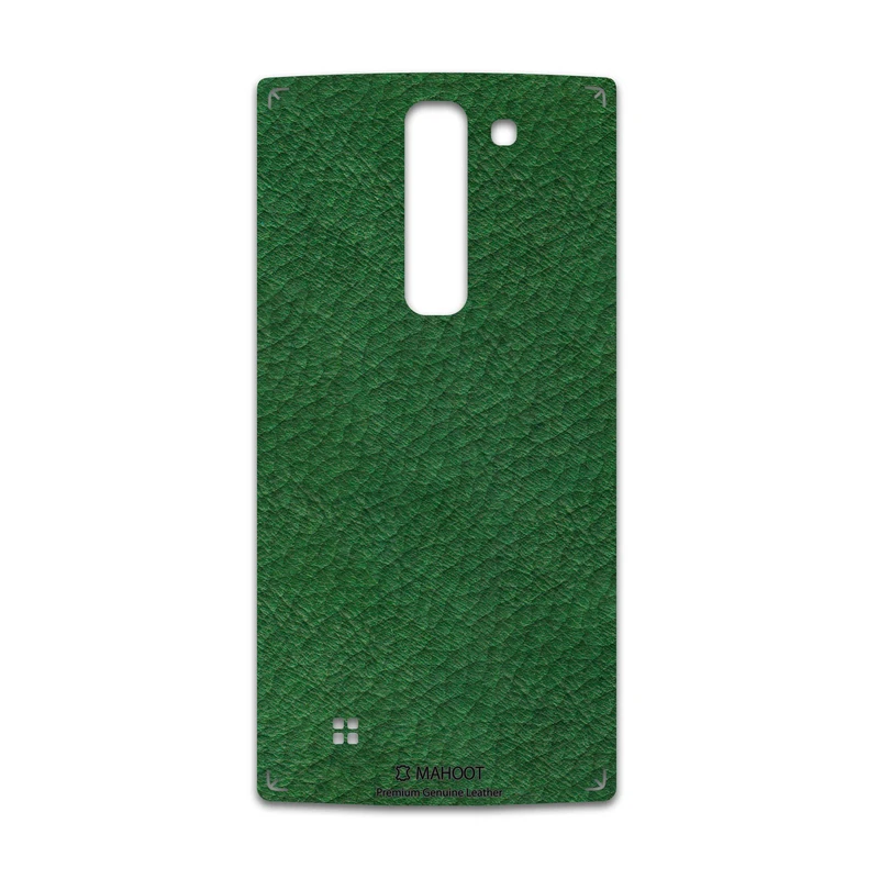 برچسب پوششی ماهوت مدل Green-Leather مناسب برای گوشی موبایل ال جی Magna