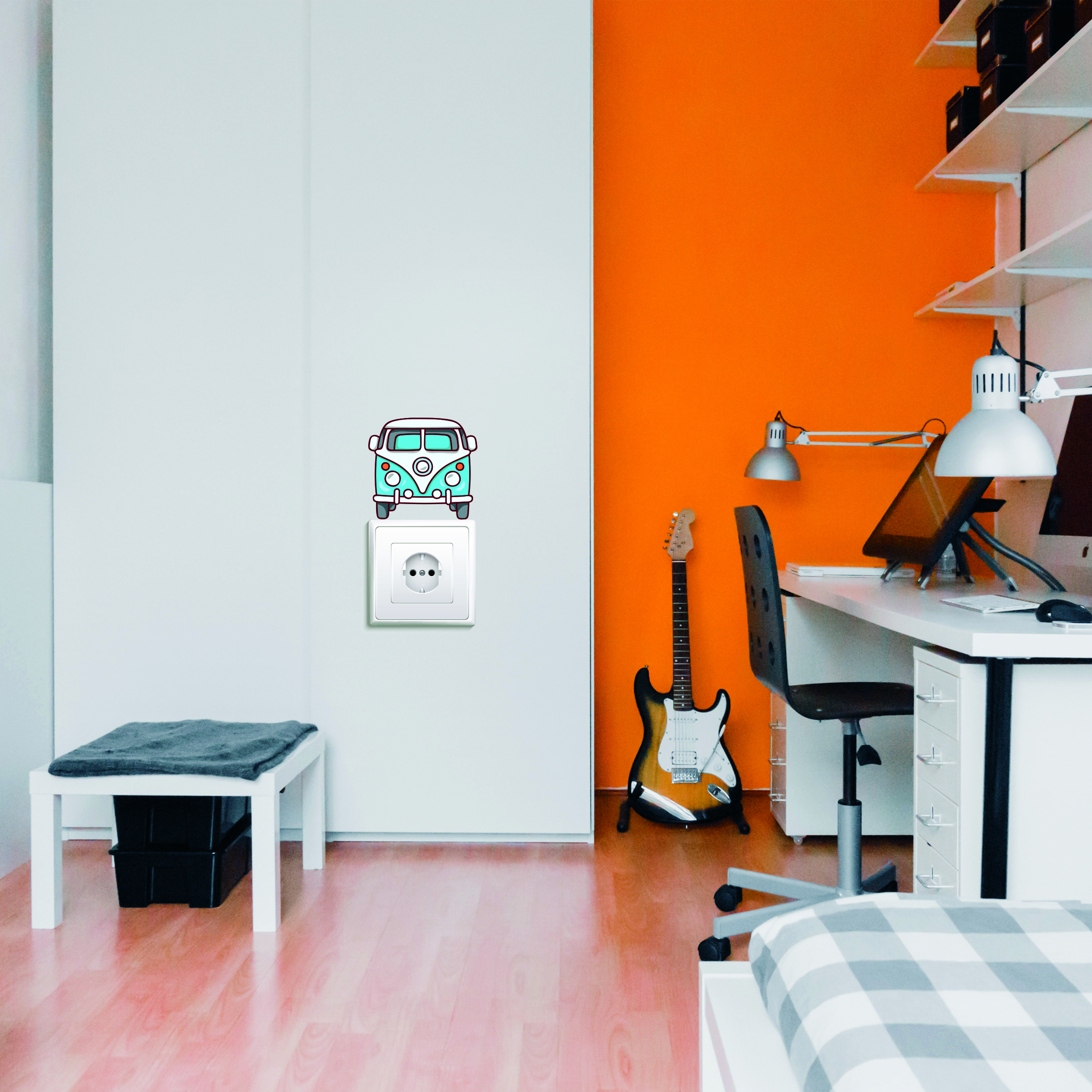 استیکر طرح ماشین کد car-22