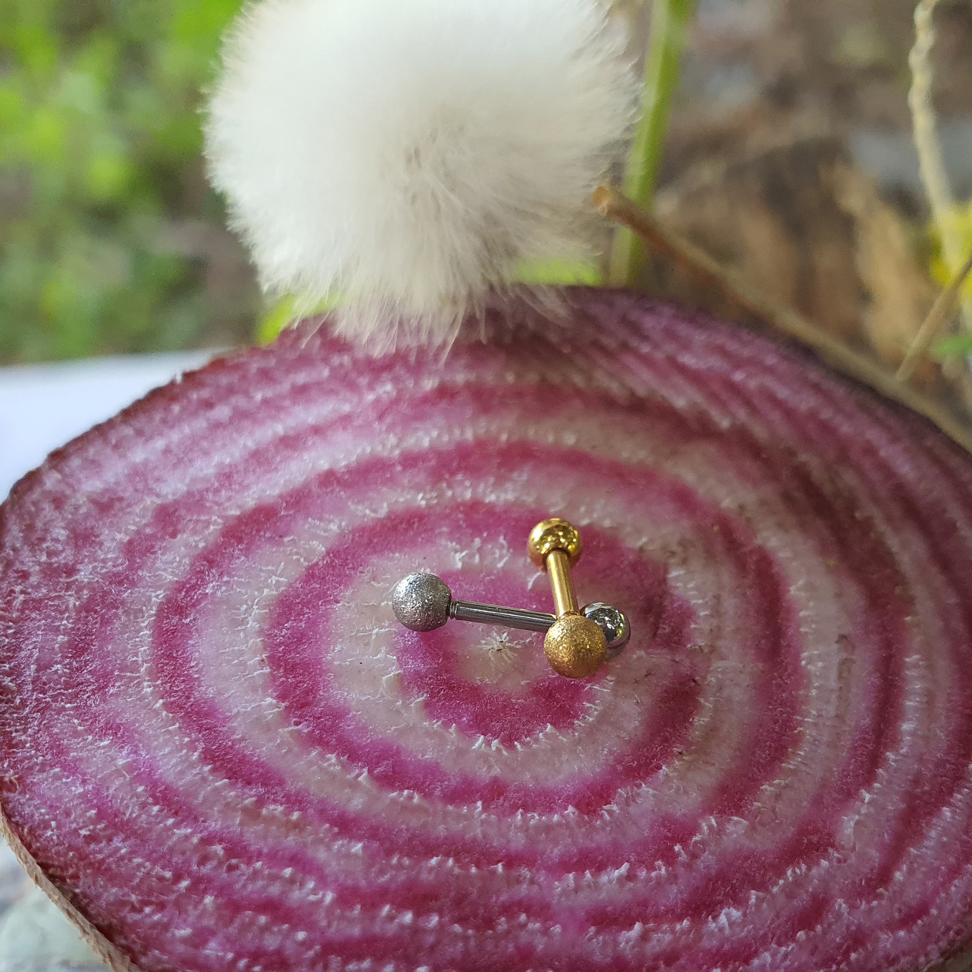 پیرسینگ گوش کد PS332 مجموعه 2 عددی