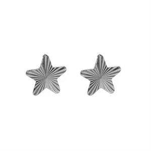 گوشواره طلا 18 عیار زنانه طرح ستاره کد G18S