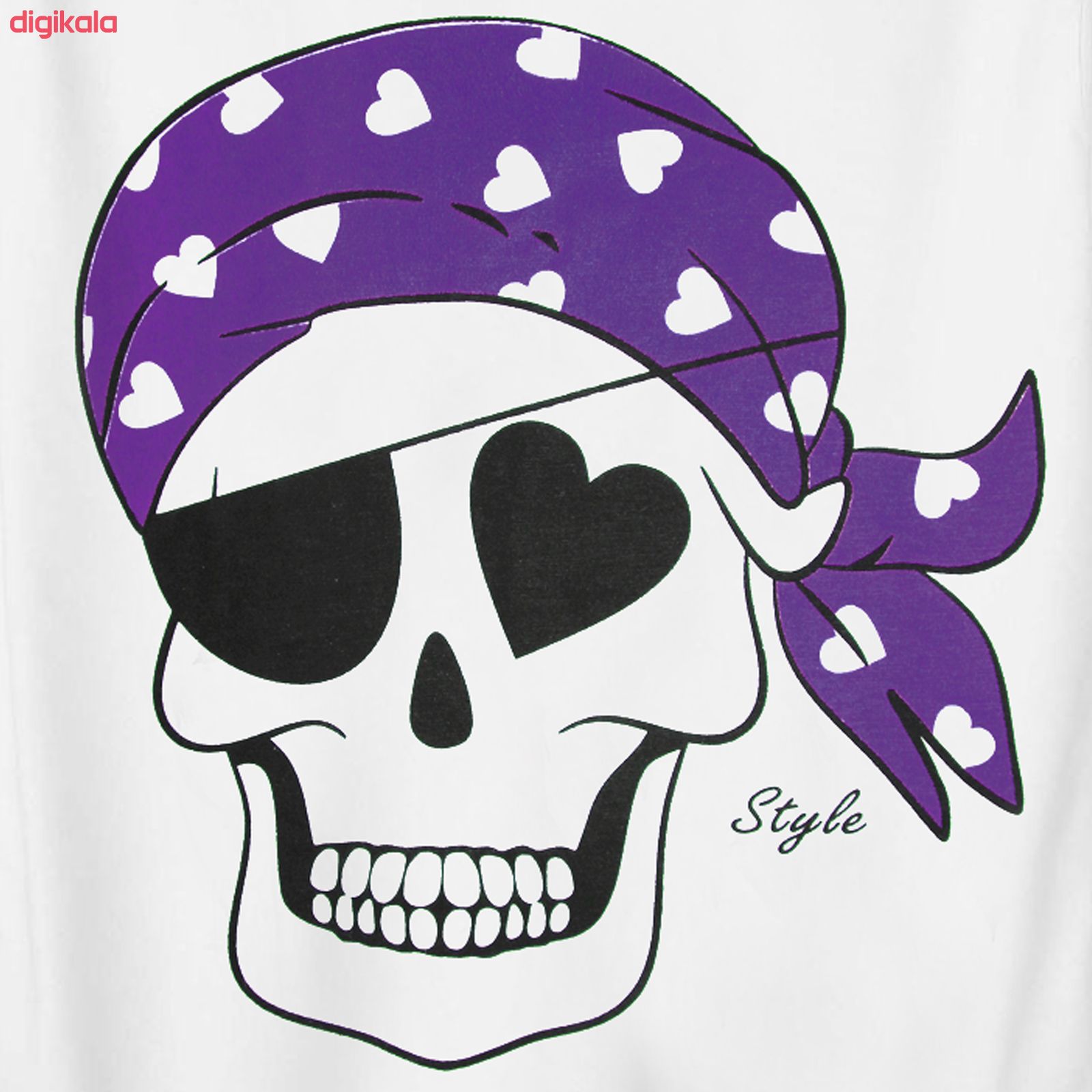 تی شرت زنانه طرح pirate کد 130299
