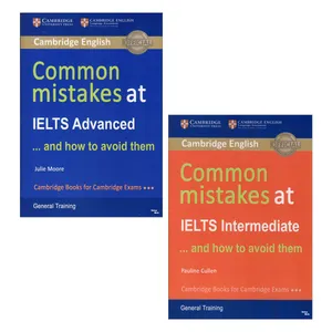 کتاب Common mistakes at IELTS اثر pauline cullen انتشارات زبان مهر 2 جلدی 