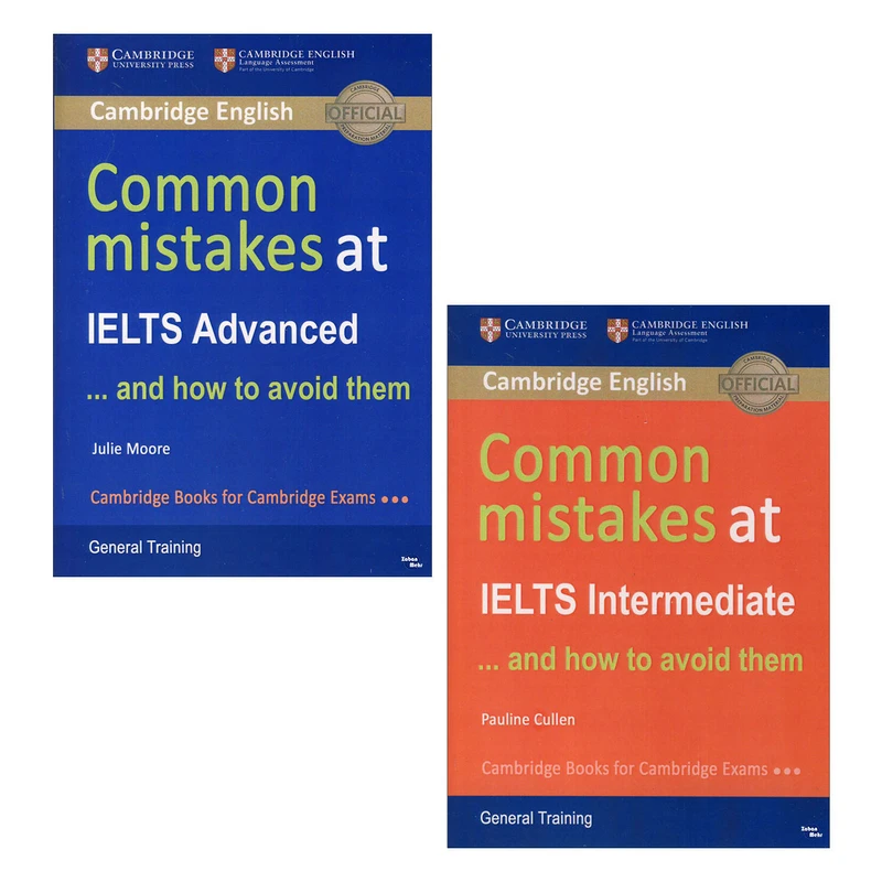 کتاب Common mistakes at IELTS اثر pauline cullen انتشارات زبان مهر 2 جلدی