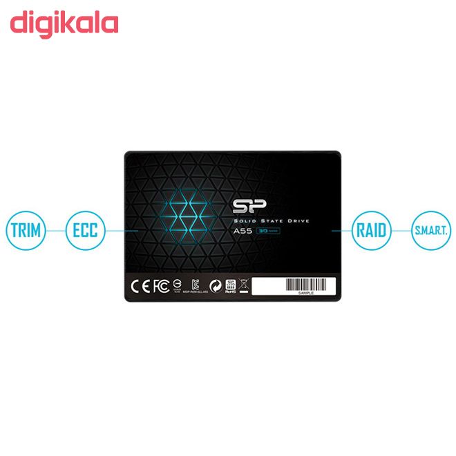 اس اس دی اینترنال SATA3.0 سیلیکون پاور مدل Ace A55 ظرفیت 256 گیگابایت main 1 14