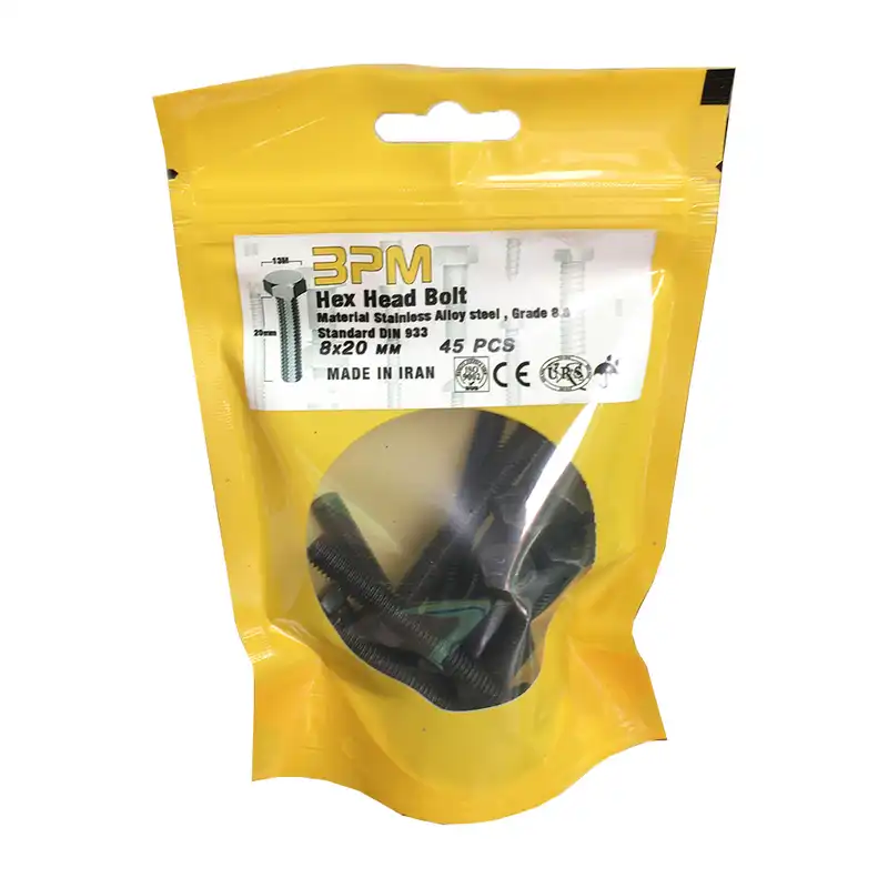 پیچ مدل BPM8-20 بسته 45 عددی