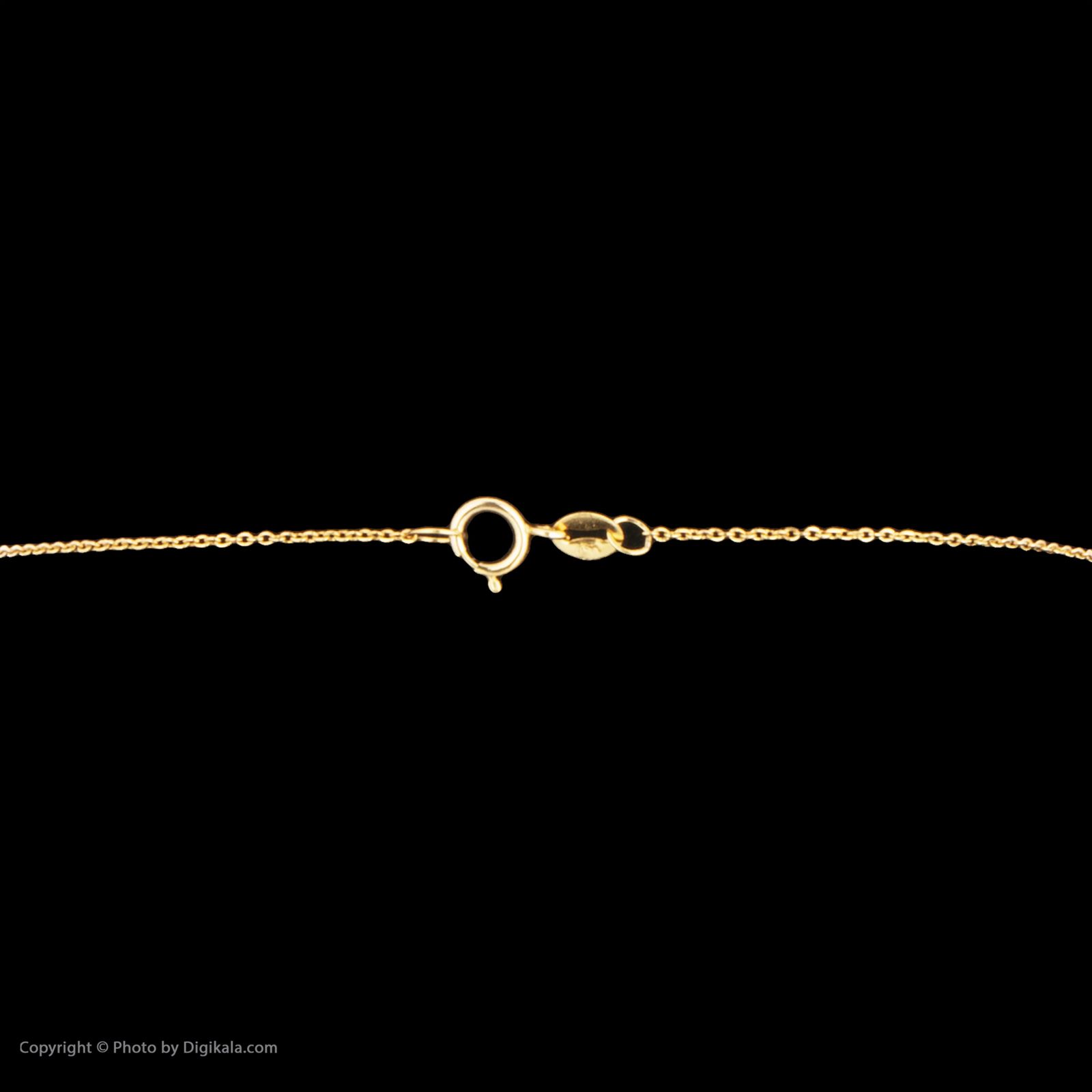گردنبند طلا 18 عیار زنانه مایا ماهک مدل MM0994 طرح کارتیه -  - 4